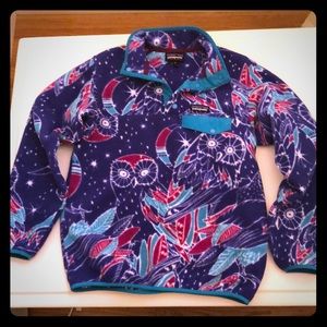 Patagonia Fleece Front Snap Synchilla